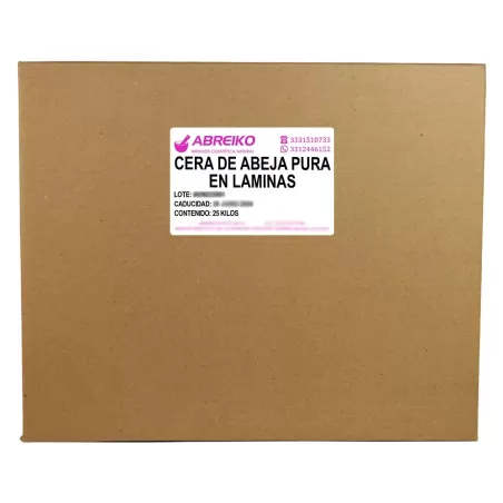 Cera De Abeja Amarilla En Laminas Premium