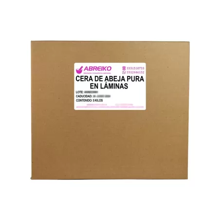 Cera De Abeja Amarilla En Laminas Premium
