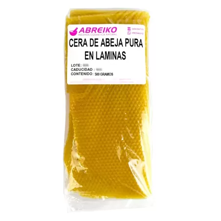 Cera De Abeja Amarilla En Laminas Premium