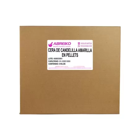 Cera De Candelilla Amarillas En Pellets