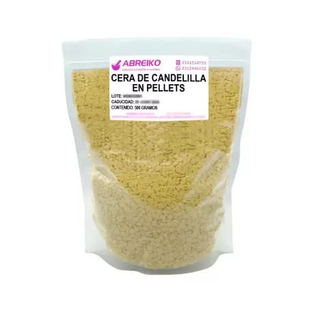 Cera De Candelilla Amarillas En Pellets