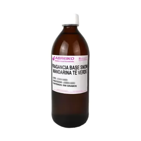 Fragancia Base Snow Mandarina Té Verde Para Suavizante