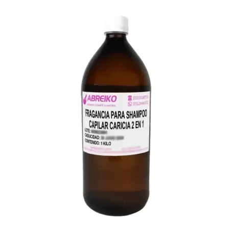 Fragancia Caricia 2 En 1 Para Shampoo Capilar