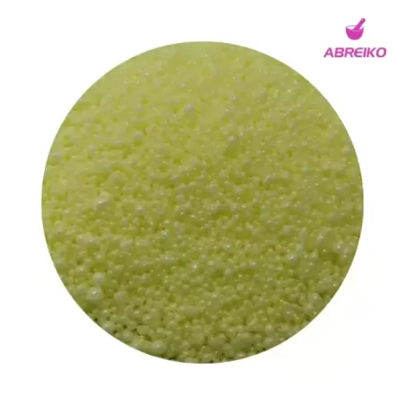 Cera Nieve Granulada Color Amarillo