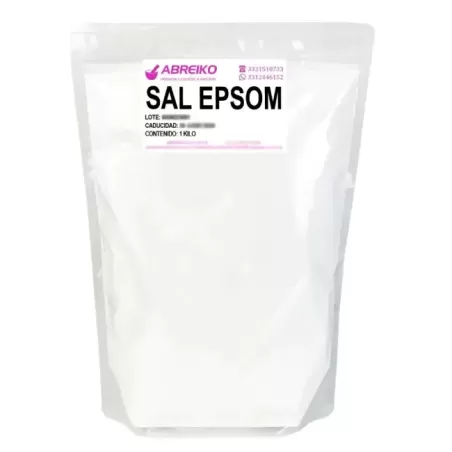 Sal Epsom (Sulfato de Magnesio)