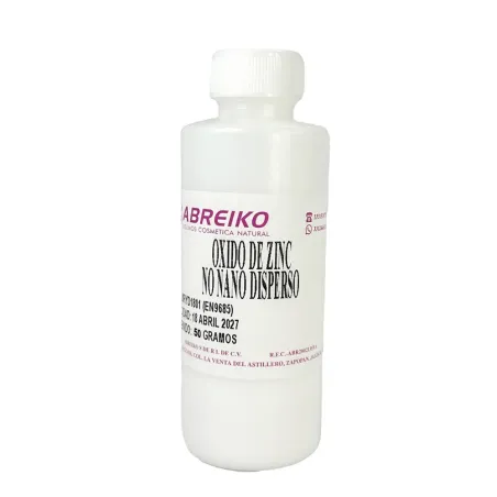 Óxido De Zinc No Nano (Versión Liquida)