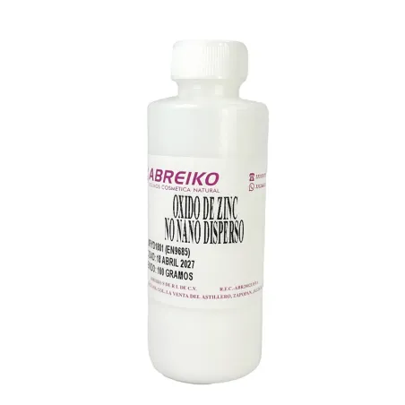Óxido De Zinc No Nano (Versión Liquida)